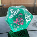 Rick Rolled Giant D20