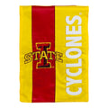 Iowa State University Cyclones Premium Double Sided Garden Flag Banner, Embroidered Applique, 12.5 x 18 inch, Indoor Outdoor Use, Display Stand Sold Separately